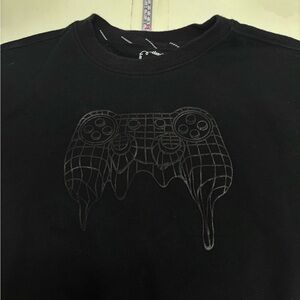 Art Class Black Gaming Controller Sweatshirt age 6-7